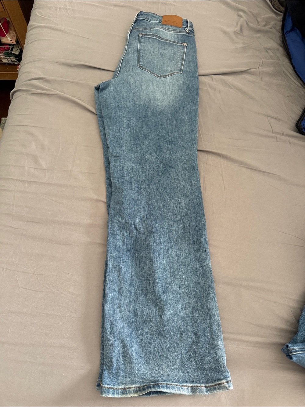 Judy Blue Light Blue Straight-Leg Jeans